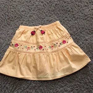 NWTs Vintage Gymboree “Fiesta Del Sol” elastic waist skort Sz 4T